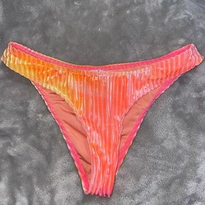 Multicolored bikini bottoms